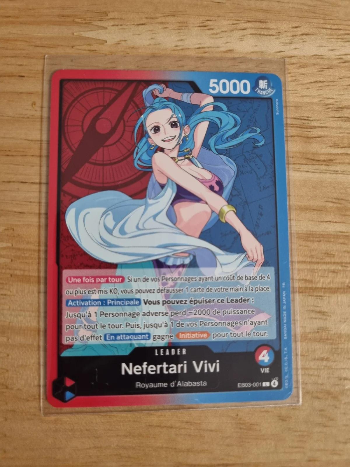 Carte Carte inconnue EB03-001 du set EB03 (langue FR) — One Piece TCG édité par Bandai