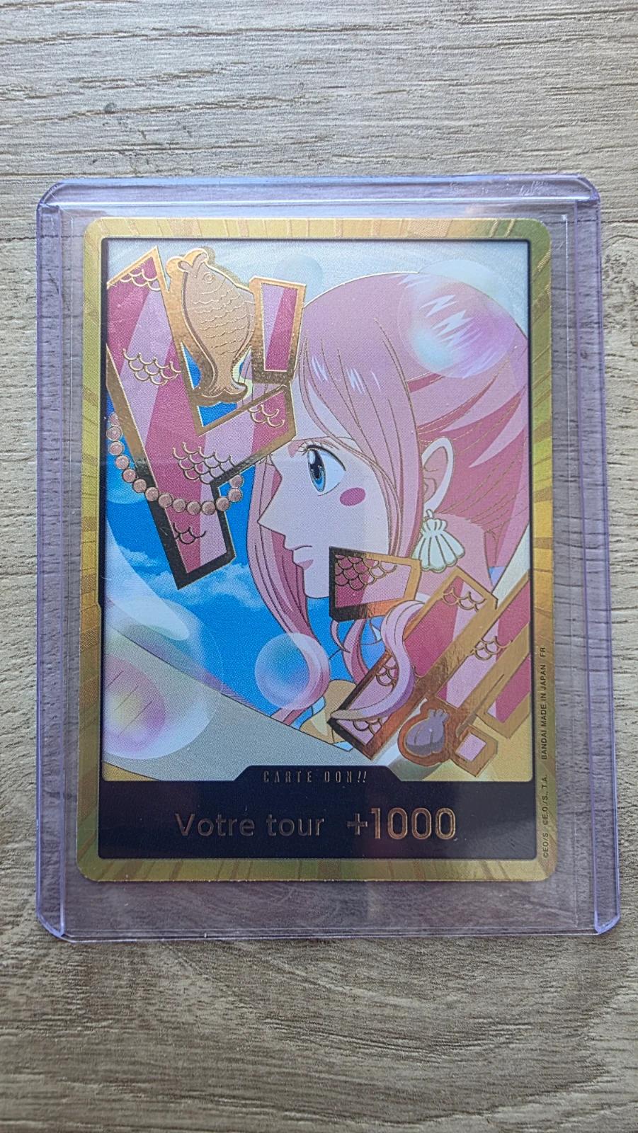 Carte DON GOLD SHIRAHOSHI du set PRB02 (langue FR) — One Piece TCG édité par Bandai