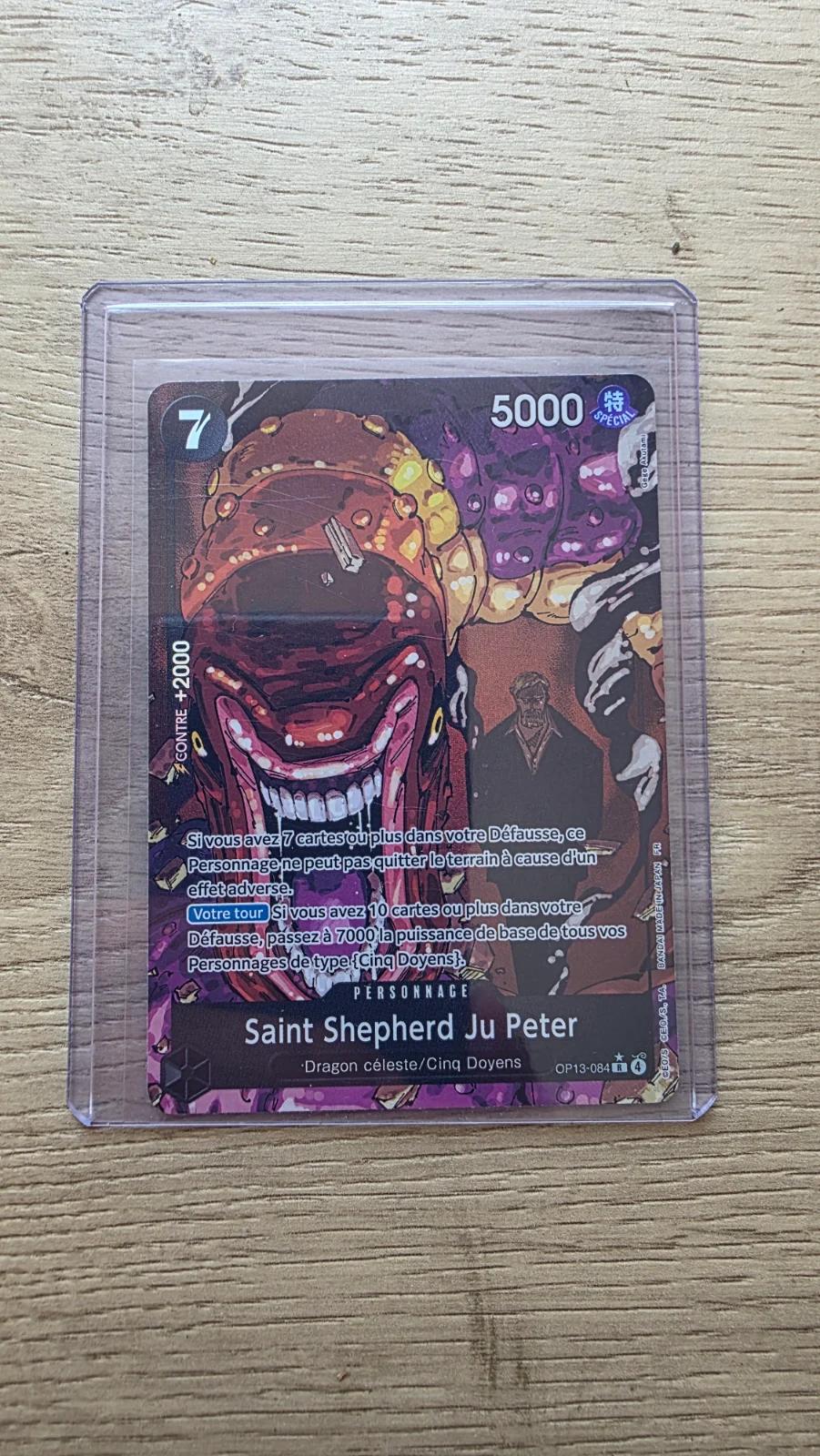 Carte SAINT JU PETER OP13-084 du set OP13 (langue FR) — One Piece TCG édité par Bandai