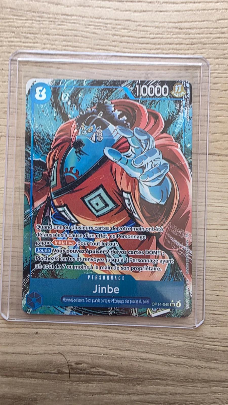 Carte JINBE OP14-049 du set OP14 (langue FR) — One Piece TCG édité par Bandai