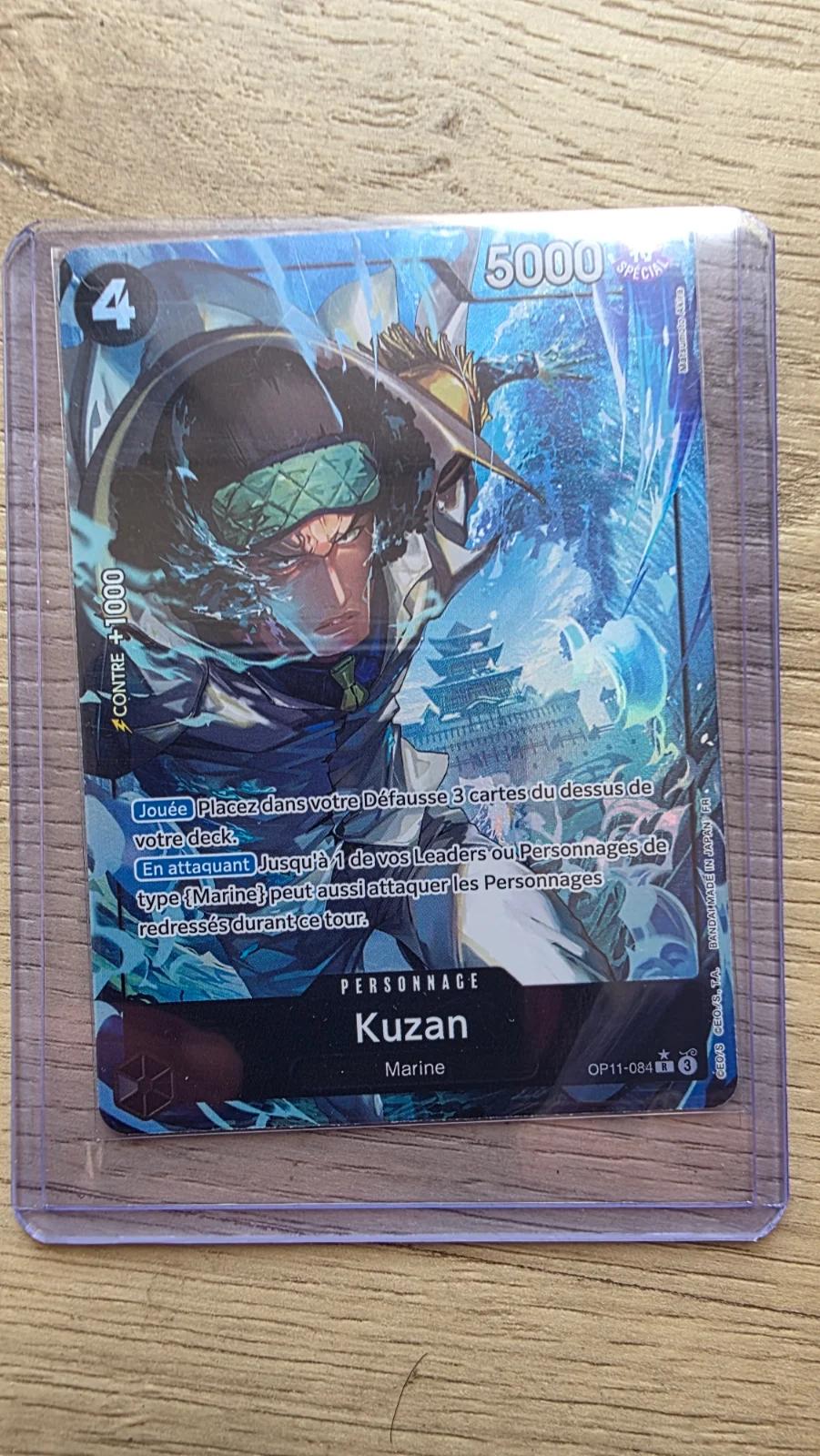 Carte KUZAN OP11-084 du set OP11 (langue FR) — One Piece TCG édité par Bandai