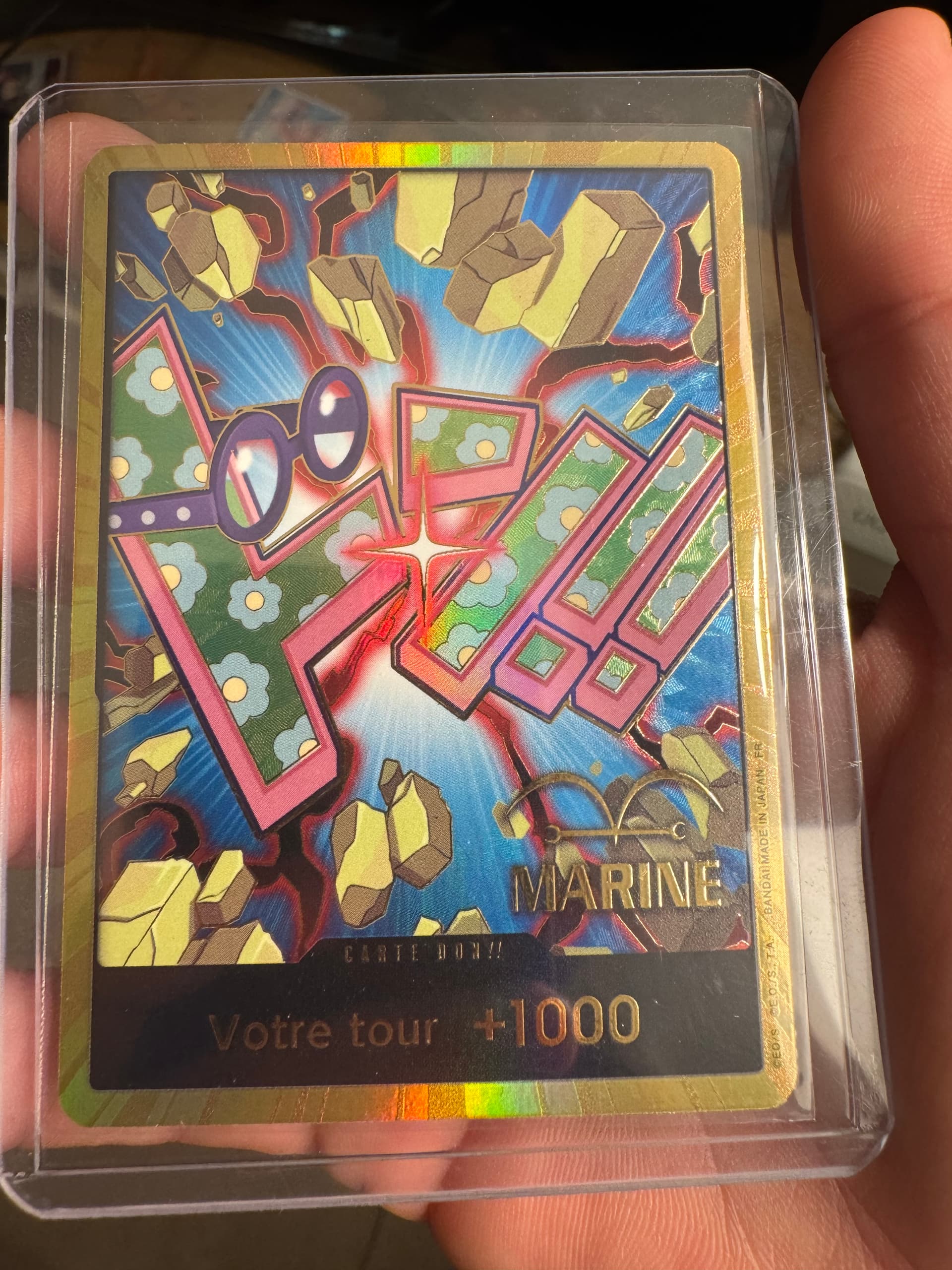 Carte DON!! Card Parallel (langue FR) — One Piece TCG édité par Bandai