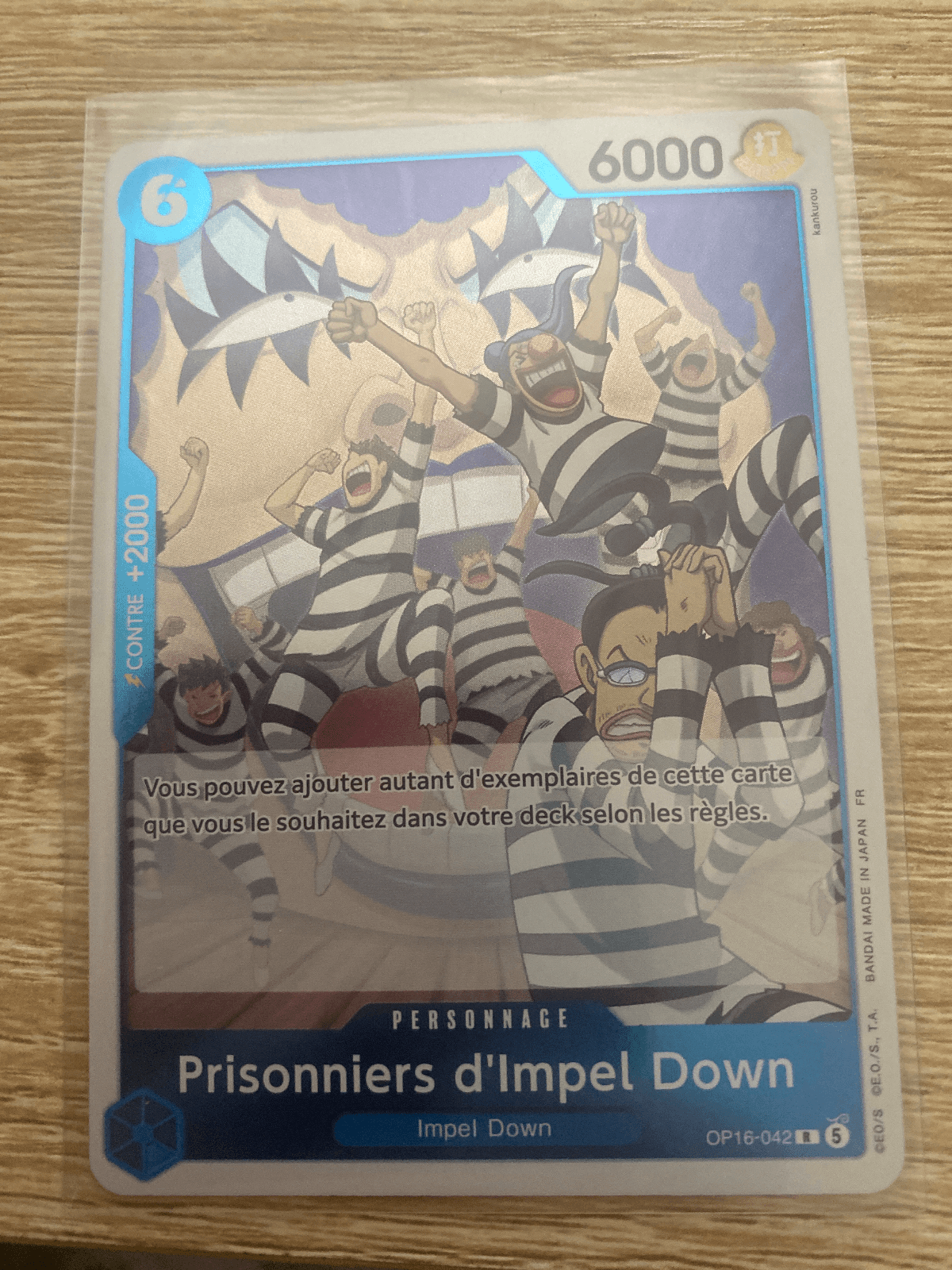 Carte OP16-042-R O42 du set OP16 (langue FR) — One Piece TCG édité par Bandai