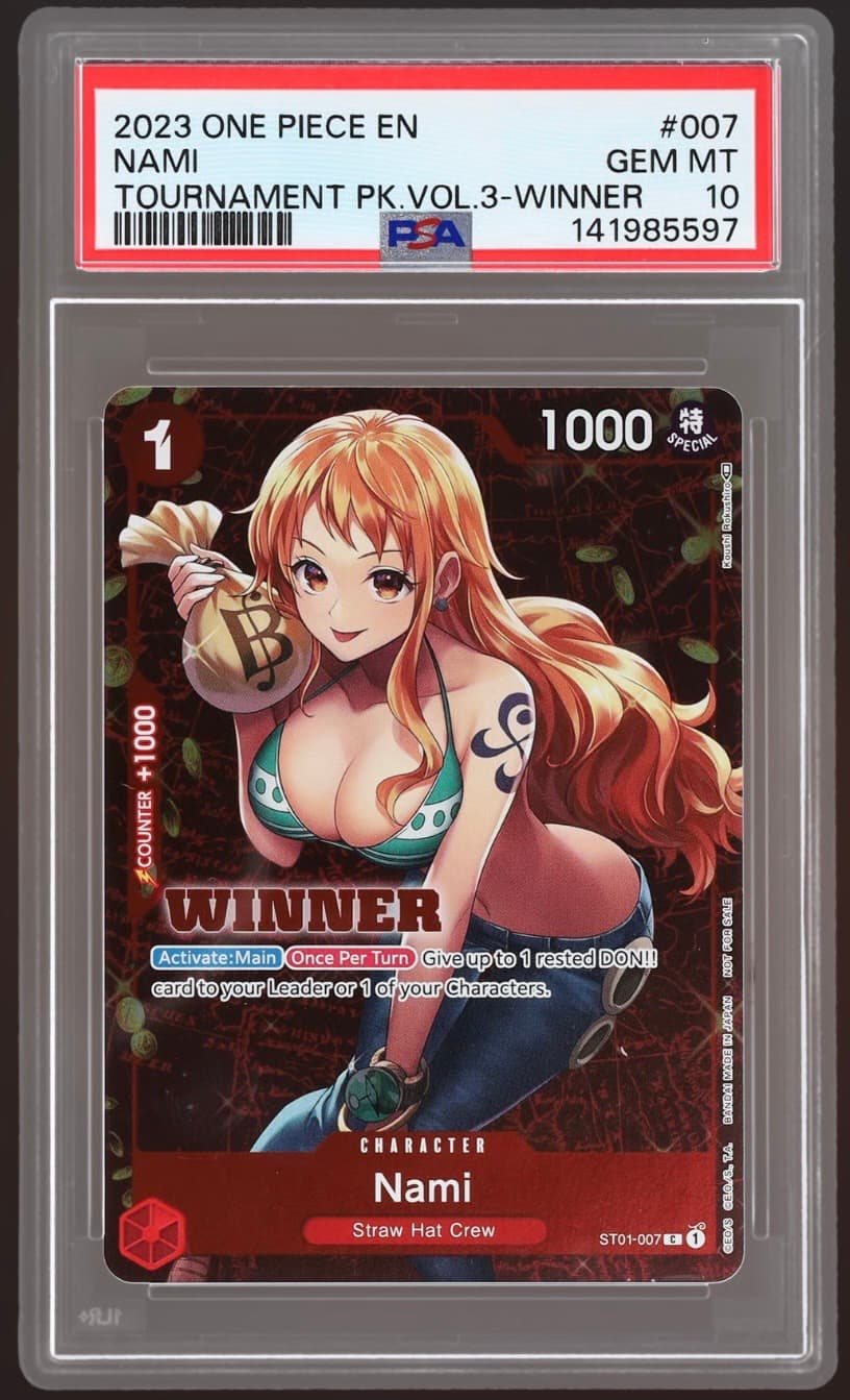 Carte Carte inconnue ST01-007 Tournament Pack Vol 3 Winner — One Piece TCG EN (Bandai)