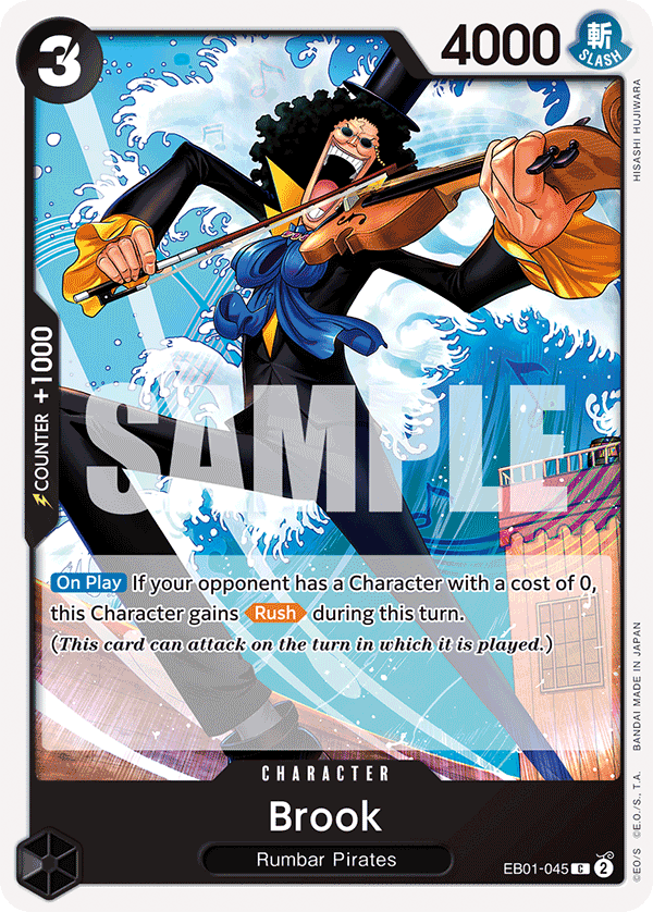 Carte Brook EB01-045 Common — One Piece TCG EB-01 (Bandai)