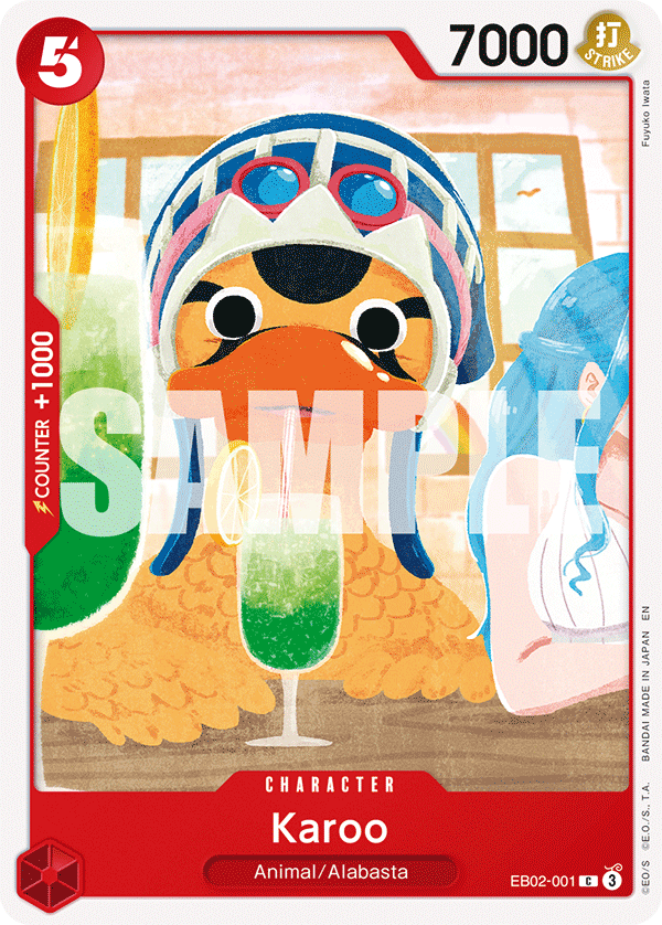 Carte Kaloo EB02-001 Common — One Piece TCG EB-02 (Bandai)