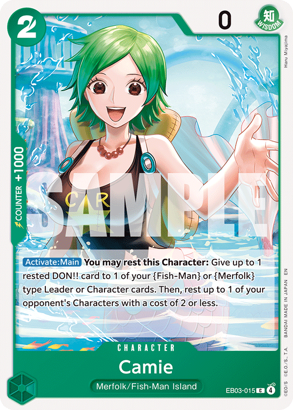 Carte Keimi EB03-015 Common — One Piece TCG EB-03 Heroines Edition (Bandai)