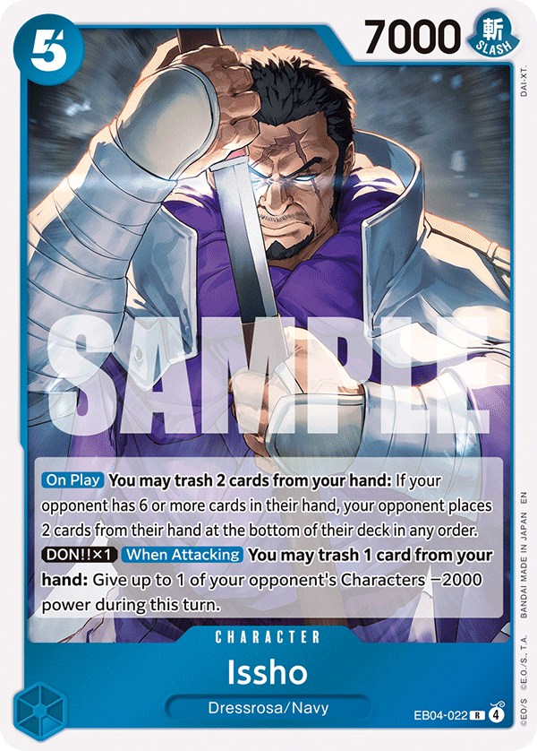 Carte Issho EB04-022 Rare — One Piece TCG OP14-EB04 (Bandai)