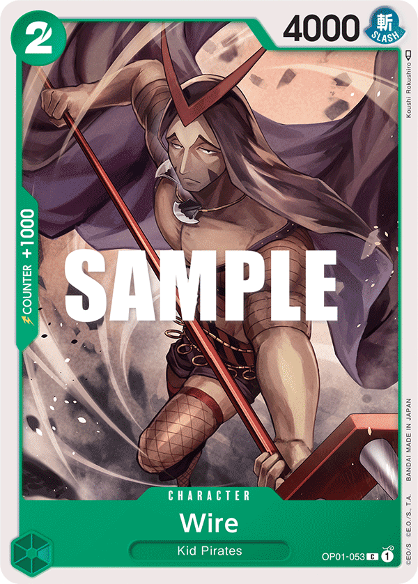 Carte Wire OP01-053 Common — One Piece TCG OP-01 Romance Dawn (Bandai)
