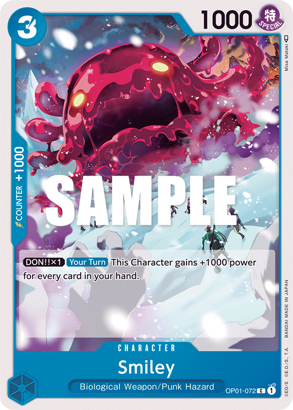 Carte Smiley OP01-072 Common — One Piece TCG OP-01 Romance Dawn (Bandai)