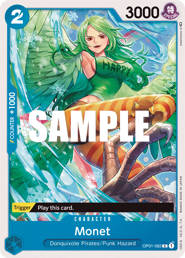 Carte Monet OP01-082 Common — One Piece TCG OP-01 Romance Dawn (Bandai)