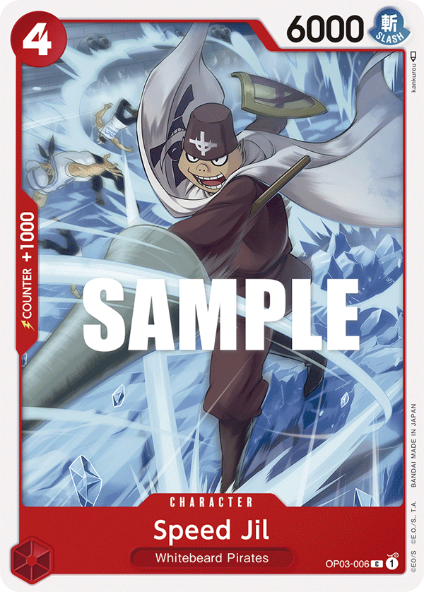 Carte Speed Jil OP03-006 Common — One Piece TCG OP-03 (Bandai)