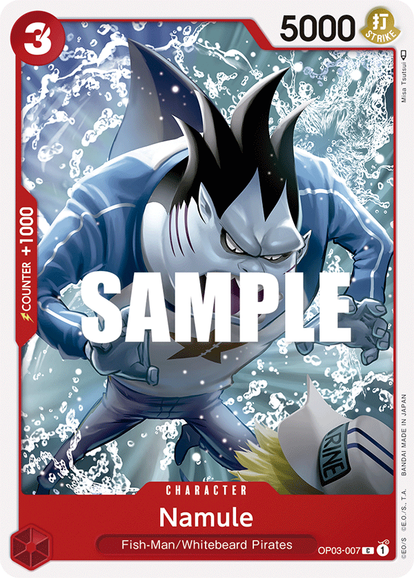 Carte Namule OP03-007 Common — One Piece TCG OP-03 Pillars of Strength (Bandai)