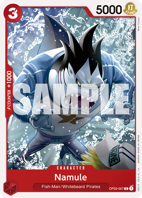 Carte Namule OP03-007_p1 Common Alt Art — One Piece TCG OP-03 Pillars of Strength (Bandai)