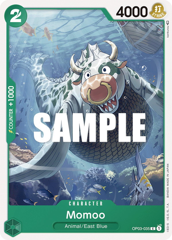 Carte Momoo OP03-035 Common — One Piece TCG OP-03 Pillars of Strength (Bandai)