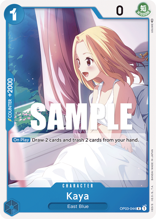 Carte Kaya OP03-044 Rare — One Piece TCG OP-03 Pillars of Strength (Bandai)