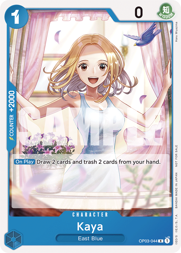 Kaya OP03-044_p1 (Rare) — V.2 Alt Art