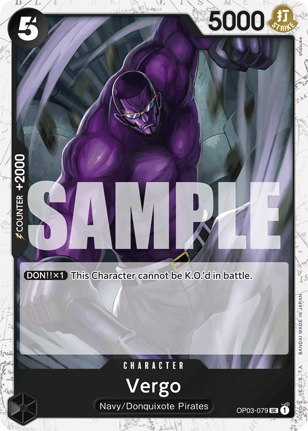 Vergo OP03-079_p3 (Uncommon) — V.4 Alt Art