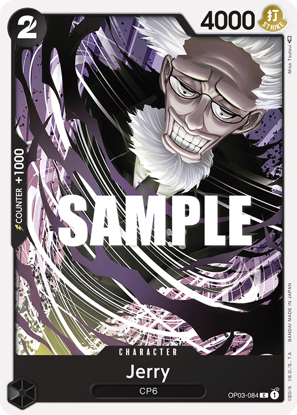 Carte Jerry OP03-084 Common — One Piece TCG OP-03 Pillars of Strength (Bandai)