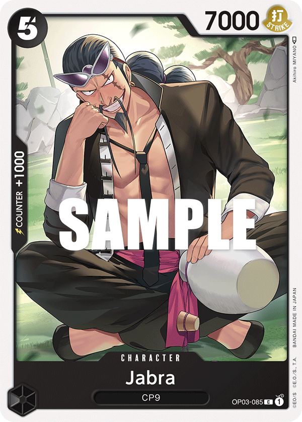 Carte Jabra OP03-085 Common — One Piece TCG OP-03 Pillars of Strength (Bandai)