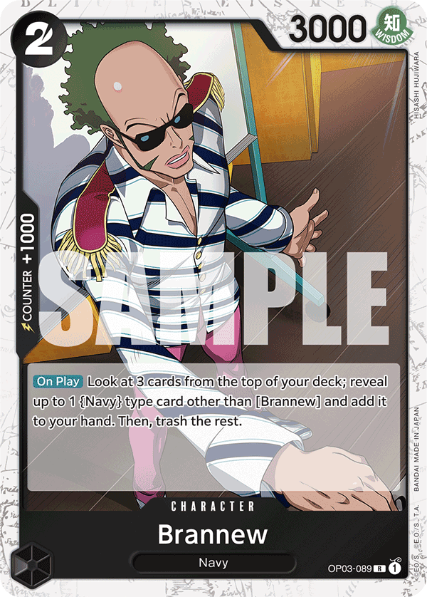 Carte Brandnew OP03-089_p4 Rare Alt Art — One Piece TCG PRB-01 The Best (Bandai)