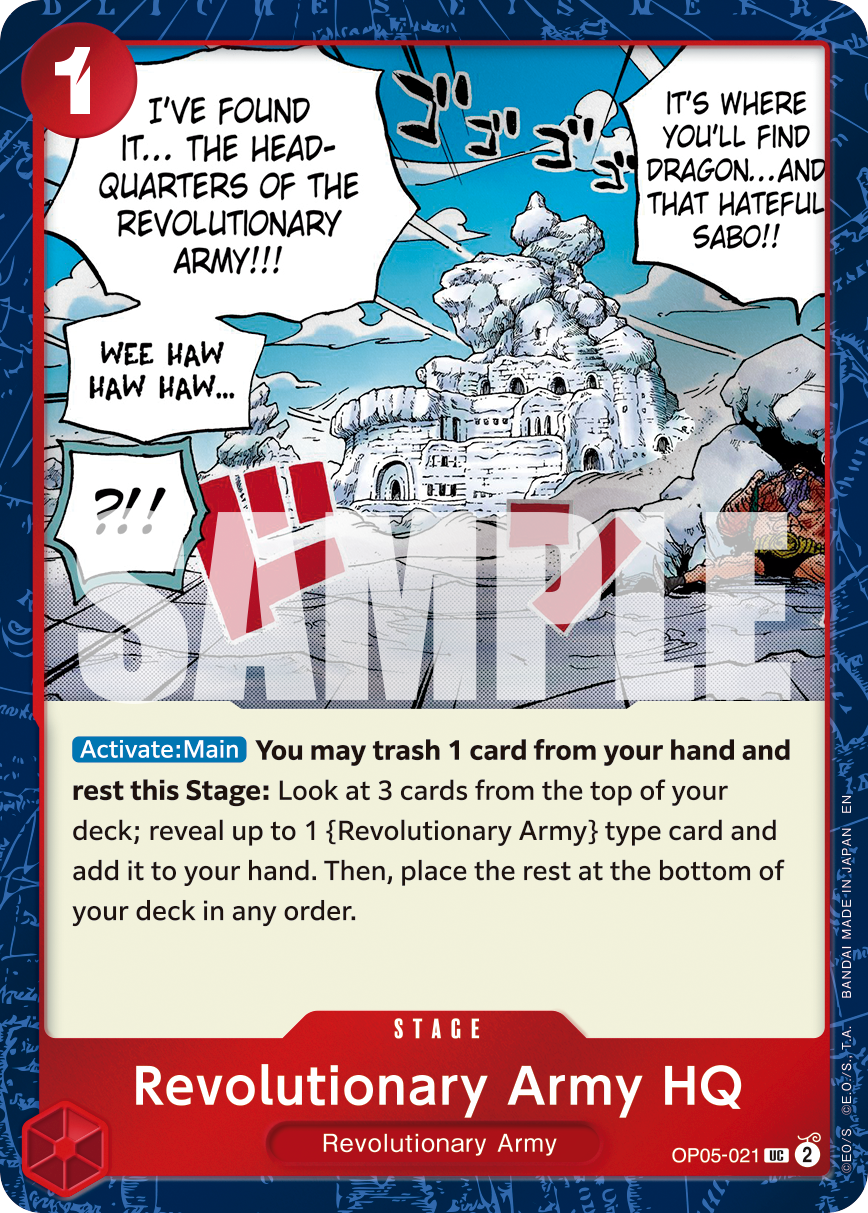 Revolutionary Army HQ OP05-021_p1 (Uncommon) — V.2 Alt Art