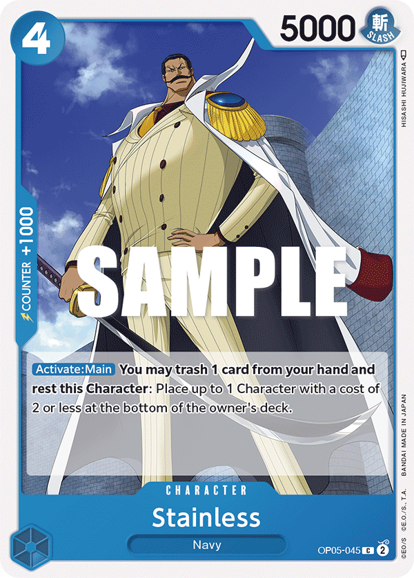 Carte Stainless OP05-045 Common — One Piece TCG OP-05 Awakening of the New Era (Bandai)