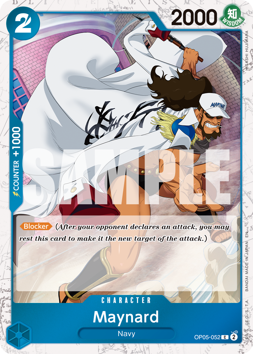 Carte Maynard OP05-052_p1 Common Alt Art — One Piece TCG PRB-02 The Best Vol. 2 (Bandai)