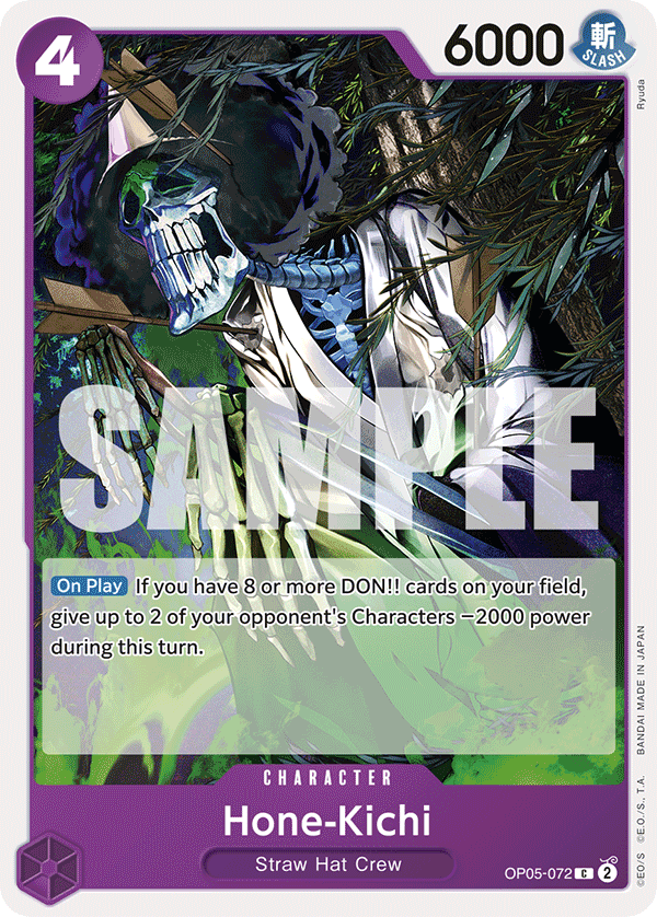 Carte Hone-Kichi OP05-072_r1 Common — One Piece TCG ST-18 (Bandai)
