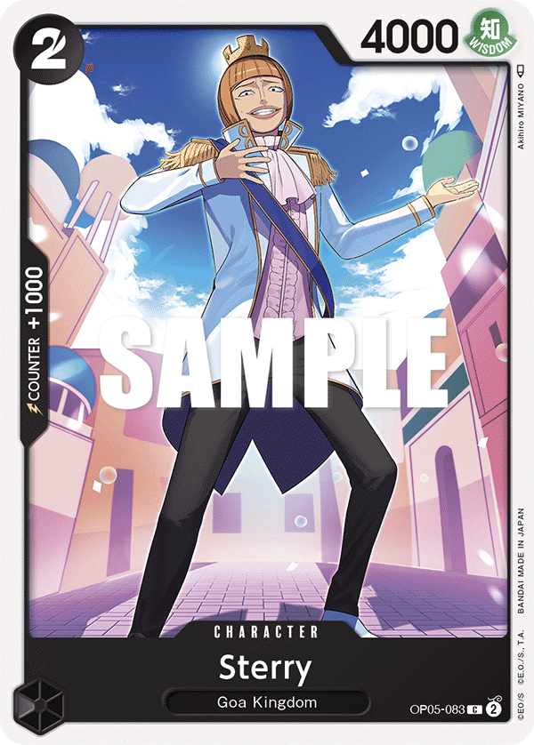 Carte Sterry OP05-083 Common — One Piece TCG OP-05 Awakening of the New Era (Bandai)