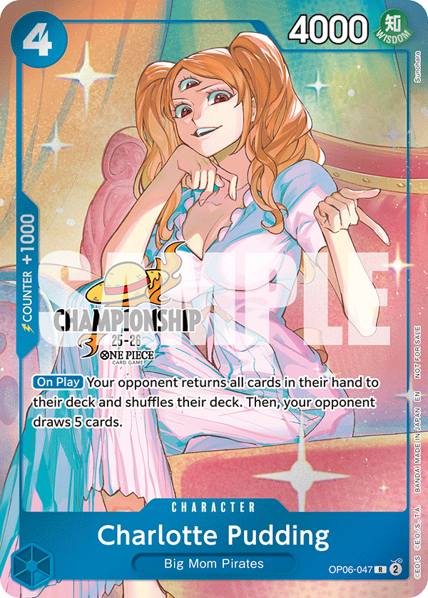 Charlotte Pudding OP06-047_p1 (Rare) — V.2 Alt Art