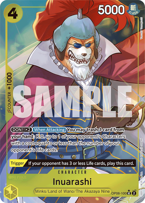Carte Caborage OP06-100_p3 Uncommon — One Piece TCG PRB-01 (Bandai)