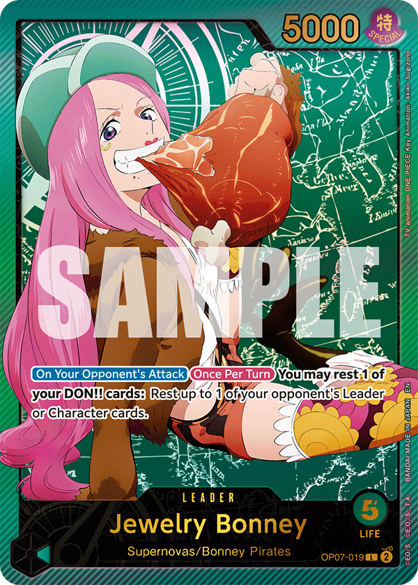 Jewelry Bonney OP07-019_p2 (Leader) — V.3 Alt Art