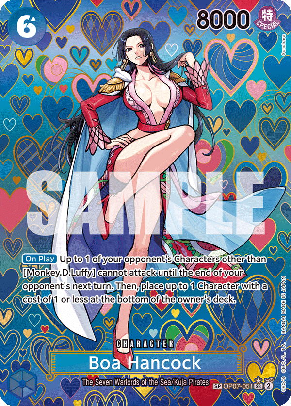 Carte Boa Hancock OP07-051_p3 Special — One Piece TCG OP-09 (Bandai)
