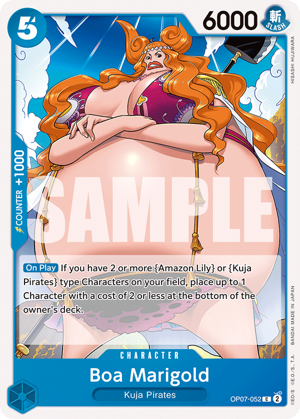 Carte Boa Marigold OP07-052 Common — One Piece TCG OP-07 500 Years in the Future (Bandai)