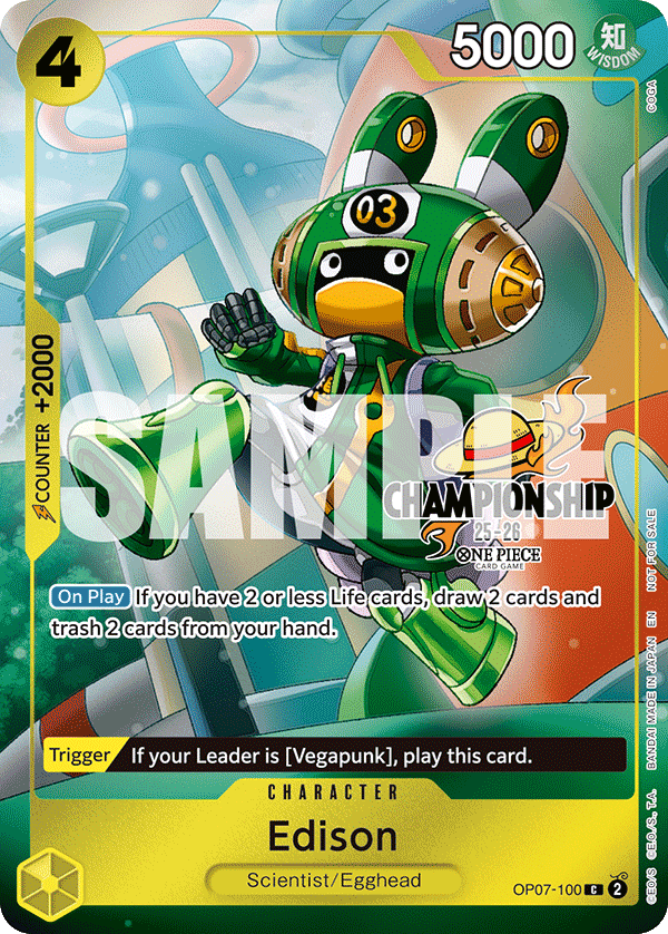 Edison OP07-100_p2 (Common) — V.3 Alt Art