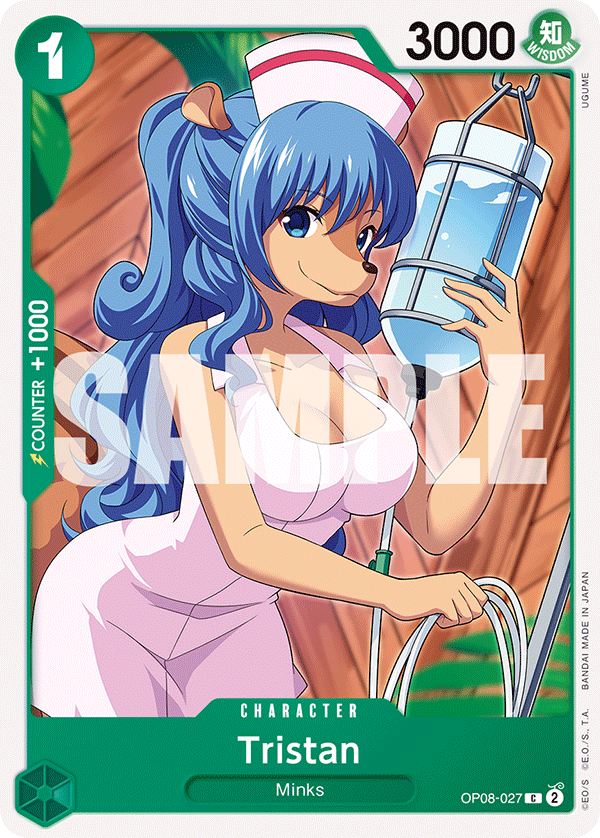 Carte Tristan OP08-027 Common — One Piece TCG OP-08 Two Legends (Bandai)
