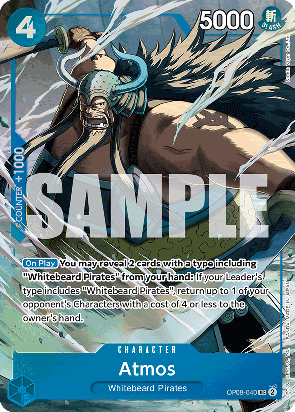 Atmos OP08-040_p1 (Uncommon) — V.2 Alt Art