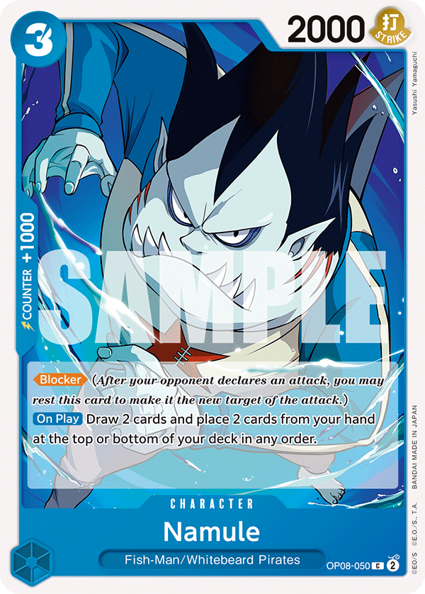 Carte Namule OP08-050 Common — One Piece TCG OP-08 Two Legends (Bandai)