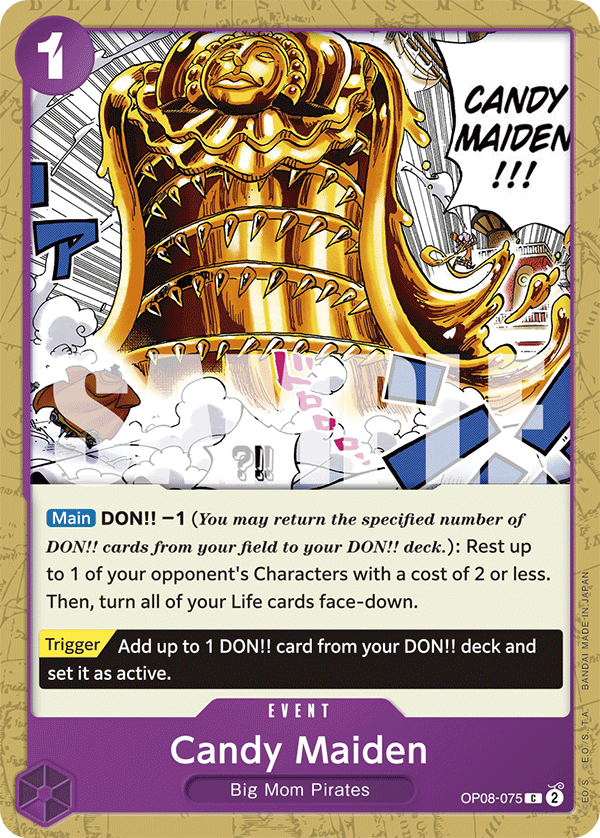 Carte Candy Maiden OP08-075 Common — One Piece TCG OP-08 Two Legends (Bandai)