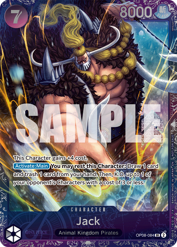 Jack OP08-084_p2 (Super Rare) — V.3 Alt Art
