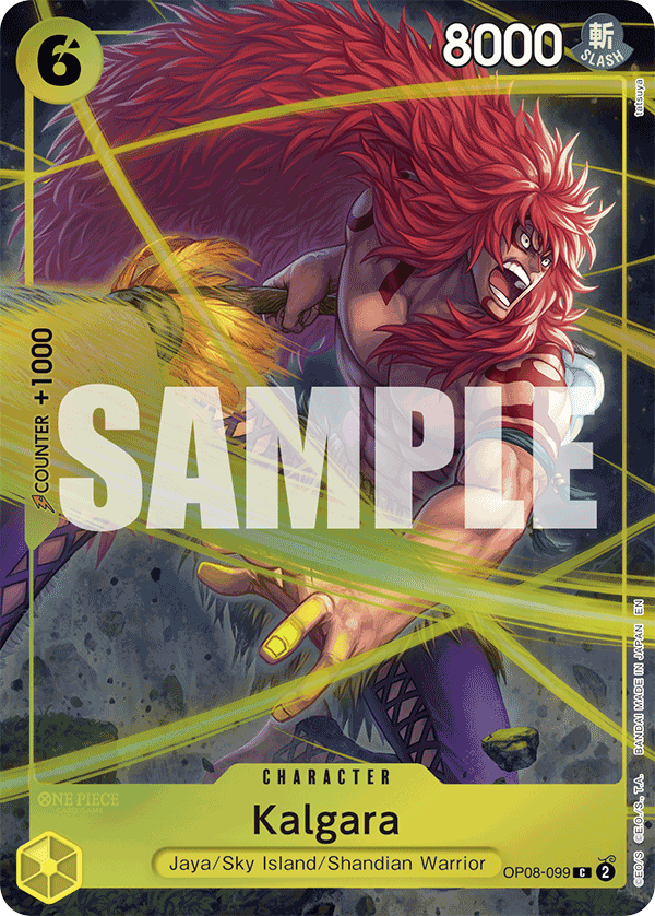 Carte Kalgara OP08-099_p2 Common Alt Art — One Piece TCG OTHER One Piece Products (Bandai)