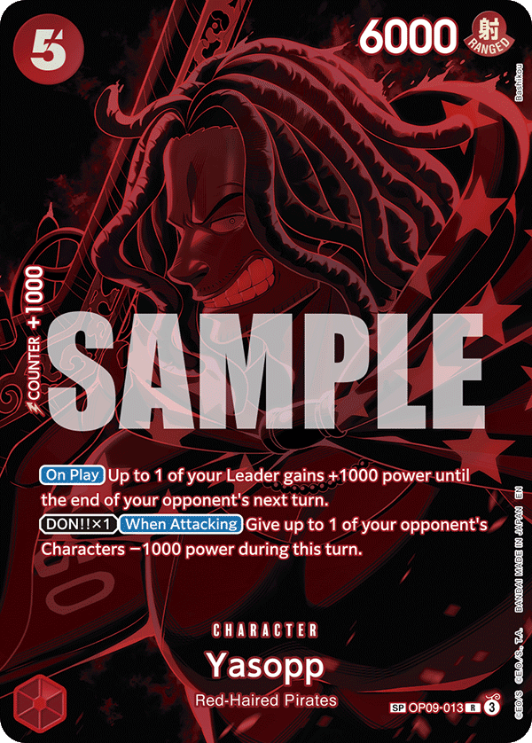 Yasopp OP09-013_p2 (Special) — V.3 Alt Art