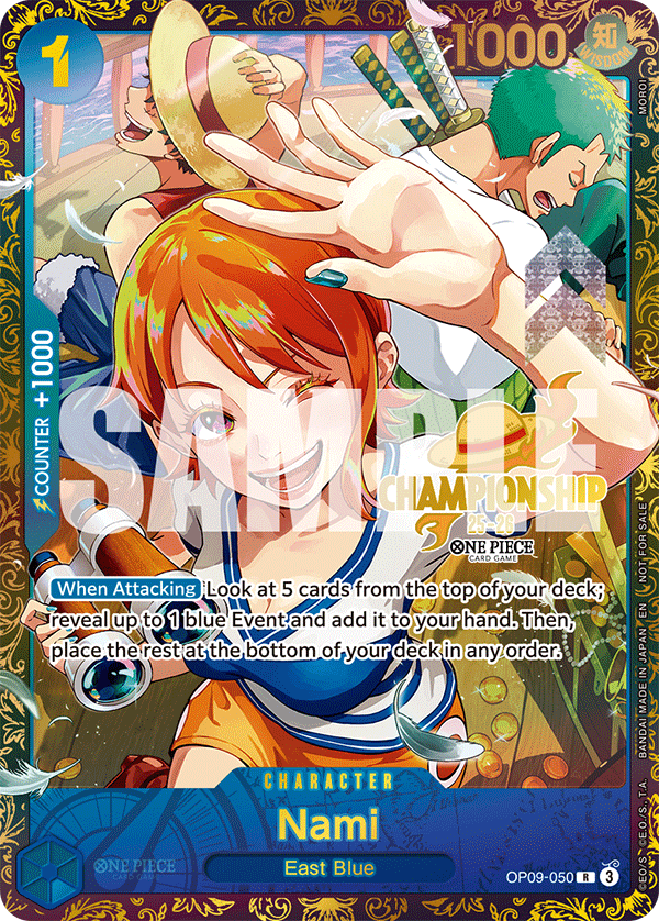 Nami OP09-050_p2 (Rare) — V.3 Alt Art