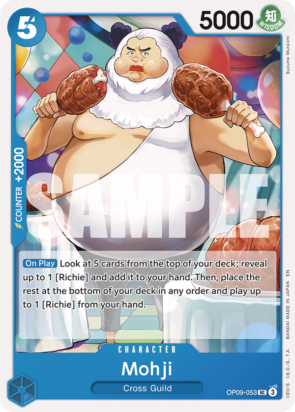 Carte Morge OP09-053_r1 Uncommon — One Piece TCG ST-25 (Bandai)