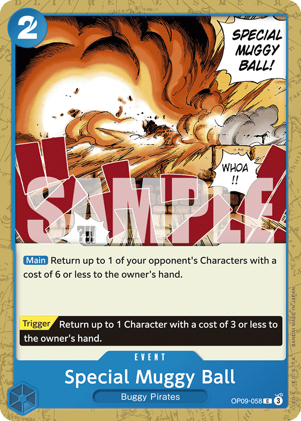 Carte Maggy Ball spéciale OP09-058 Common — One Piece TCG OP-09 Emperors in the New World (Bandai)