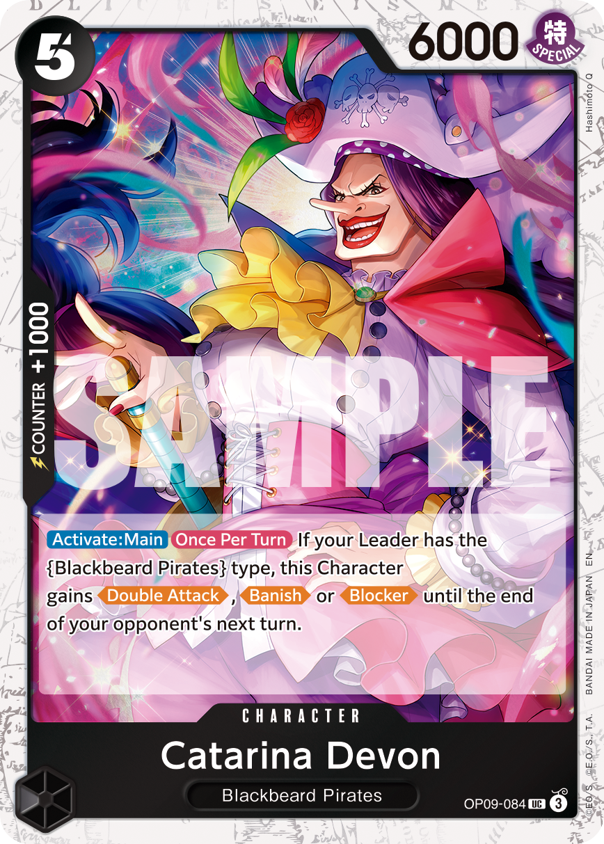 Catarina Devon OP09-084_p1 (Uncommon) — V.2 Alt Art