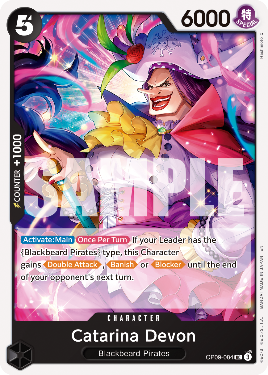 Catarina Devon OP09-084_r1 (Uncommon) — Serial V.1 Serial