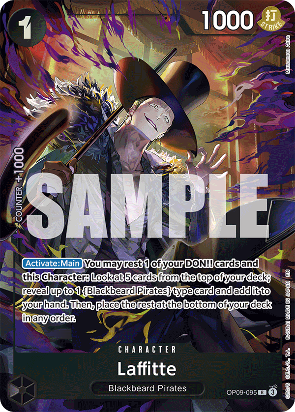 Carte Laffitte OP09-095_p1 Rare Alt Art — One Piece TCG OTHER One Piece Products (Bandai)
