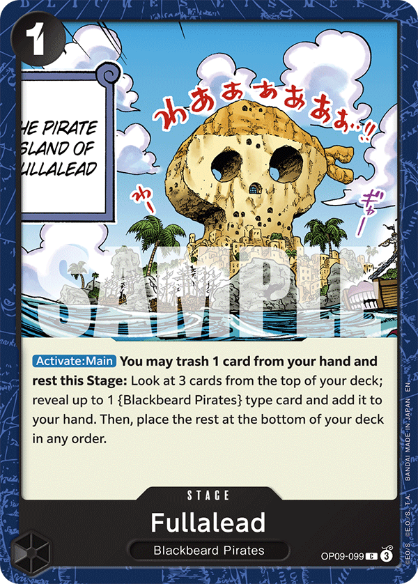 Carte Ruche OP09-099_r1 Common Serial — One Piece TCG ST-27 Starter Deck: Black Marshall.D.Teach (Bandai)